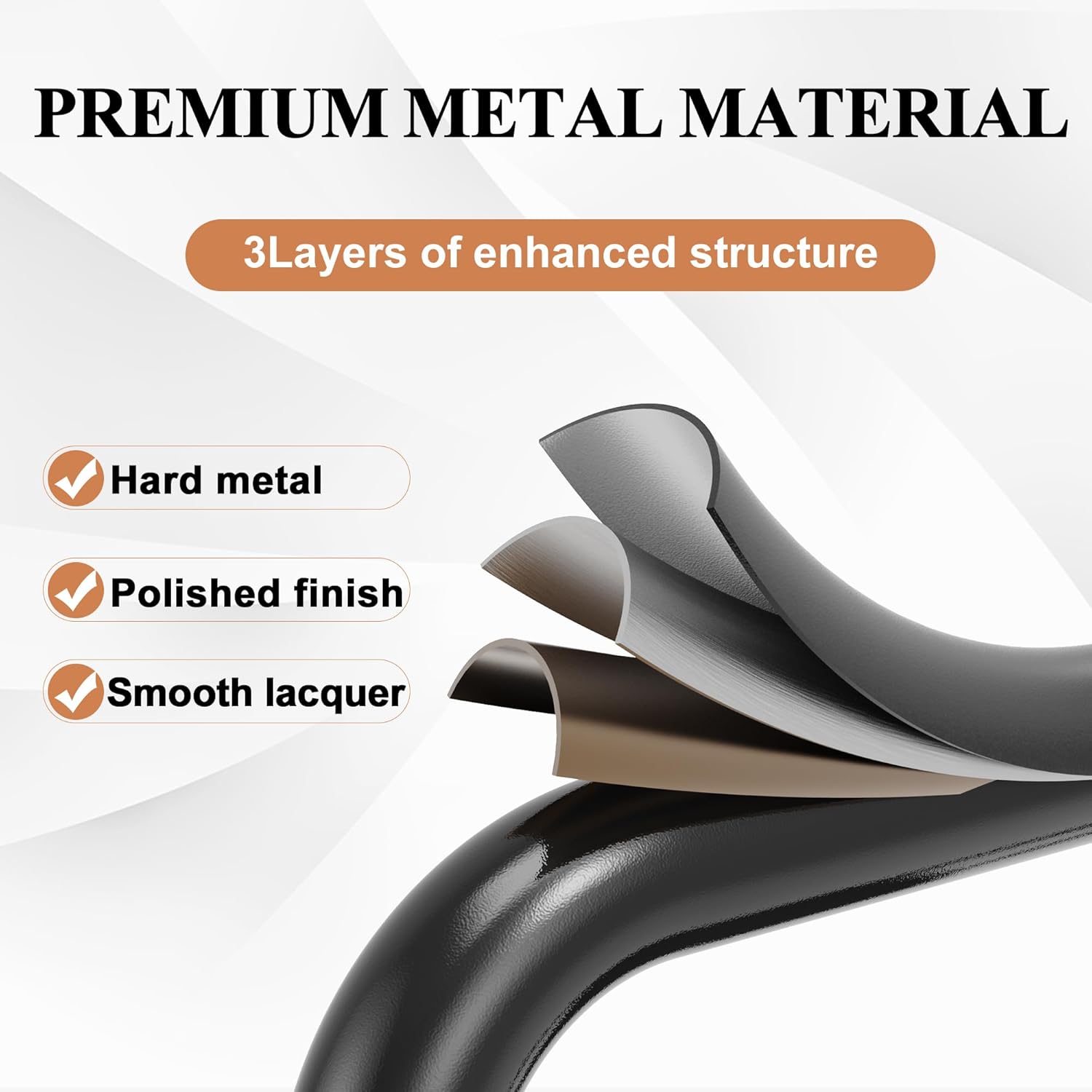 HBTower Step Ladder , Folding Step Stool with Wide Anti-Slip Pedal - Image 3