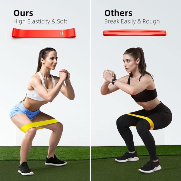 Resistance Bands for Working Out, Elastic Exercice Loop Bands for Physical Therapy - Image 2