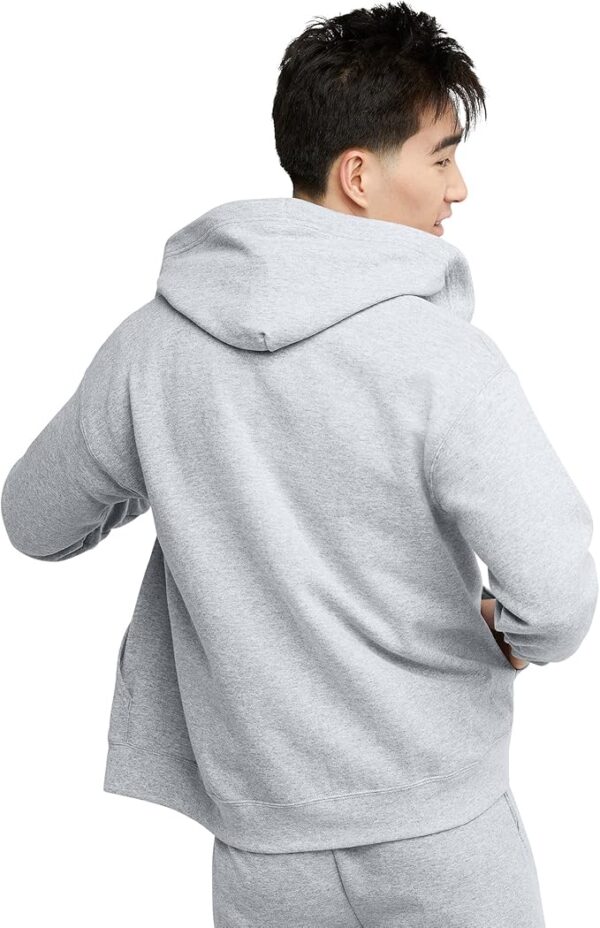 Hanes Men's EcoSmart Fleece Full-Zip Hoodie Sweatshirt - Image 4