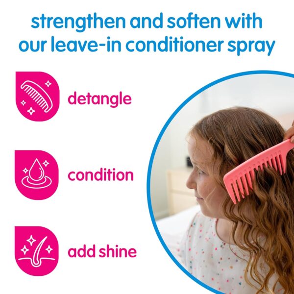 SoCozy Detangler Leave-In Conditioner Spray For Kids Hair Strengthens and Softens - Image 2