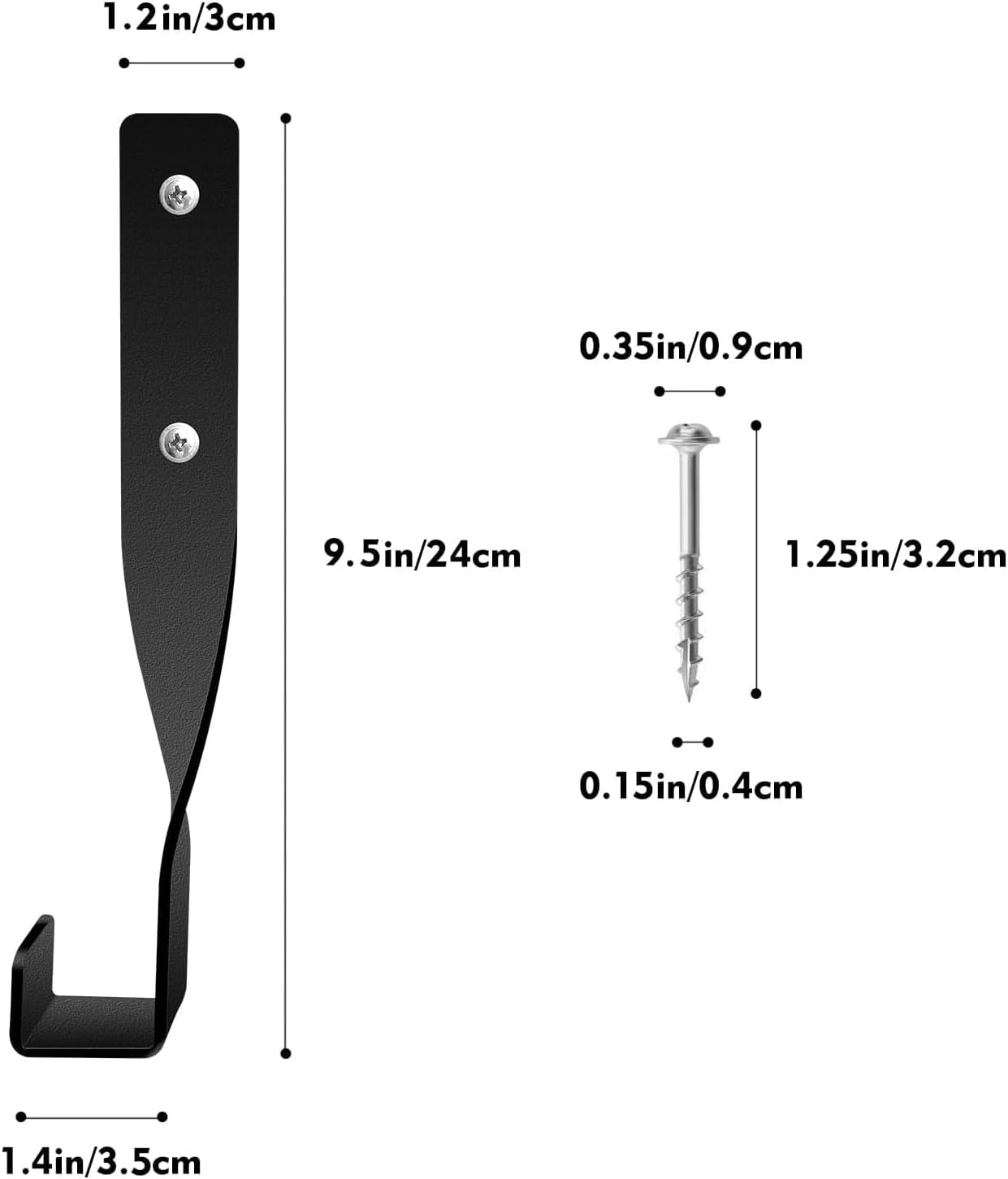 4PCS Chainsaw Wall Mount Holder Backpack Blower Rack Accessories and Tools for Garage Wall - Image 2