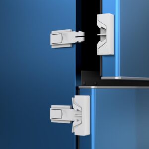 2 Pack Upgrade Child Proof Refrigerator Lock