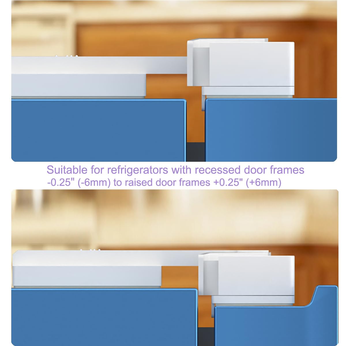 2 Pack Upgrade Child Proof Refrigerator Lock - Image 2