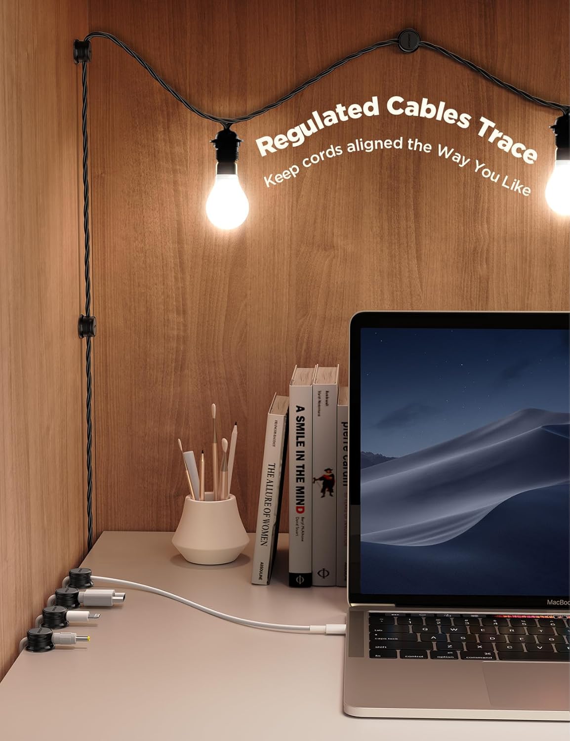 9 Pack Cable Management Cord Organizer - Image 4